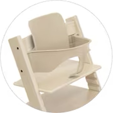 Tripp Trapp met Baby Set en vijfpuntsharnas